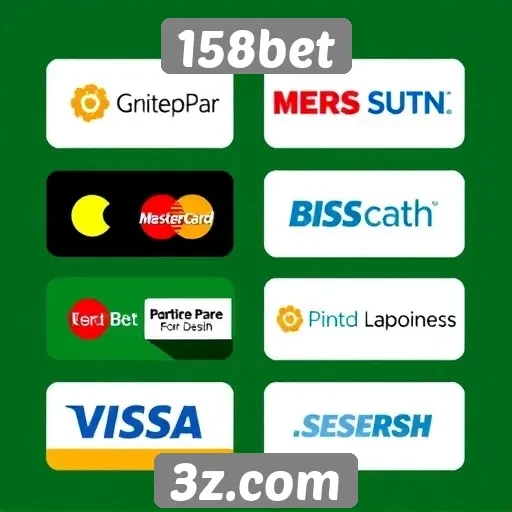 Opções de pagamento oferecidas pela 158bet